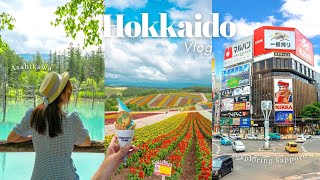 JAPAN TRAVEL VLOG Summer in Hokkaido  Exploring Sapporo Otaru Asahikawa 🌻 [upl. by Arnaud]