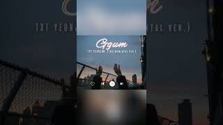 GGUM  TXT YEONJUN 연준 Instrumental 연준​ YEONJUN​ GGUM TOMORROWXTOGETHER​ TXT​ 투모로우바이투게더​ [upl. by Pollak]