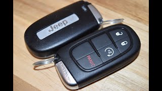 Jeep  RAM Truck key fob battery replacement  EASY DIY [upl. by Milburr]