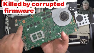 How your laptop firmware can get corrupted and kill your laptop board and battery [upl. by Tibbetts]