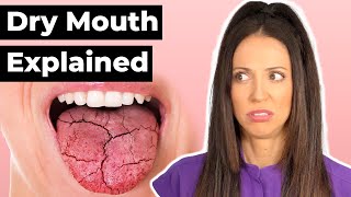 How To Get Rid Of DRY MOUTH For GOOD  Dental Hygienist Explains Dry Mouth [upl. by Akibma]