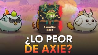 🔥 Los PROBLEMAS del modo ROGUELIKE  Axie infinity [upl. by Anrapa]