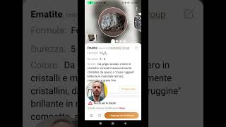 Andrea Cartotto  Come riconoscere pietre e minerali con uno smartphone e la app rockidentifier [upl. by Haneehs]