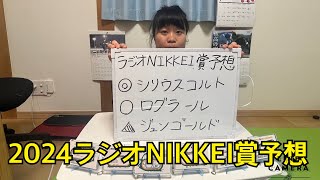 ラジオNIKKEI賞ガチ予想。ハンデ戦らしく人気薄を中心に勝負！ [upl. by Omora]