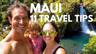 Maui Hawaii Travel Guide 2021  11 Tips for THE BEST Maui Vacation [upl. by Adelheid]