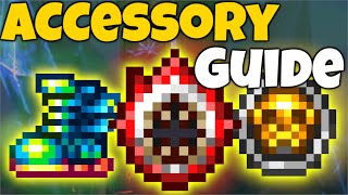 Complete Accessory Guide For Terraria144 [upl. by Ahsenit]