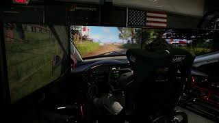 Racing Simulator with Independent Degrees of Freedom SimCraft APEX4 CT PRO Dirt Rally 20 Full Stage [upl. by Eldwun503]