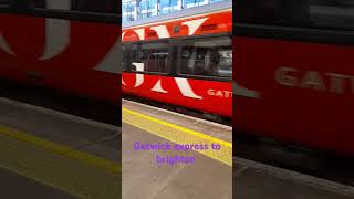 Gatwick express from Victoria to Brighton [upl. by Haymo]