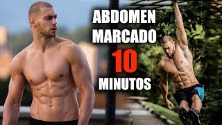 Ejercicios Abdominales en Barra  Solo 10 Minutos de Ejercicios [upl. by Borlow]