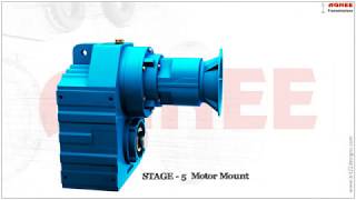 Agnee Techbox AF Series Parallel Shaft Helical Gearmotors [upl. by Llertac226]