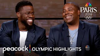 You Wont Believe How These Olympians Train  Olympic Highlights With Kevin Hart amp Kenan Thompson [upl. by Arin]