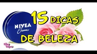 Creme Nívea – 15 dicas de beleza que você não sabia [upl. by Llarret]