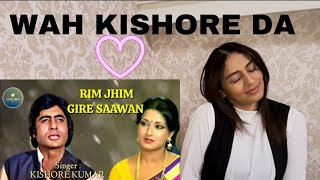 MOROCCAN REACTS RIMJHIM GIRE SAWAN MANZILAMITABH BACHCHANKISHORE KUMARMelodicGallery [upl. by Maccarone]