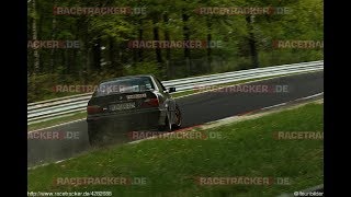 BMW E36 325i  BTG 825 min  Nürburgring Nordschleife  Touristenfahrten 01052018 [upl. by Niki]