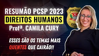 Resumão DIREITOS HUMANOS PCSP 2023  Profª Camila Cury [upl. by Eldwon]