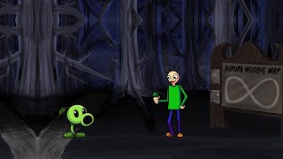 fnf Aurora but Baldi and pea shooter sings itMIDI [upl. by Patt]