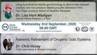 ODH042 Aseismic refinement of Orogenic Gold systems – Chris Voisey [upl. by Lirva741]