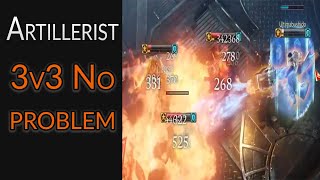 Lost ark artillerist pvp 3v3 over 500k damage every match [upl. by Wittie301]