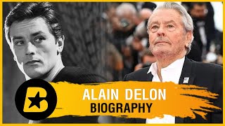 Alain Delon Biography  The Charismatic Legend of French Cinema [upl. by Sam]