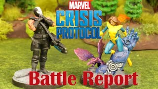 Avengers vs Cabal Marvel Crisis Protocol Battle Report [upl. by Melita294]