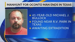 Manhunt for Oconto County man charged with child sexual assault ends spotted by Texas citizen [upl. by Colin]