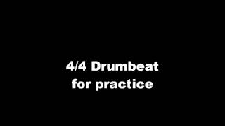 130 BPM  ROCK  44 Drum Track  Metronome  Drum Beat  YouTube Music [upl. by Ystap]