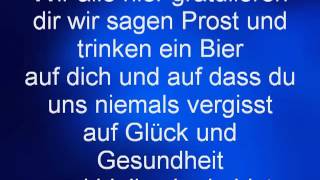 Norbert und die Feiglinge Zum Geburtstag Lyrics [upl. by Astrea377]