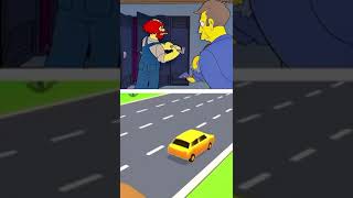 Nelson goes vroom vroom 🏎️ simpsons [upl. by Lemkul]