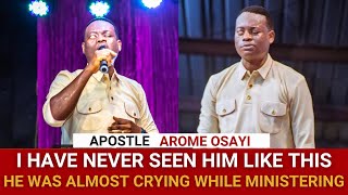 I HAVE NEVER SEEN APOSTLE AROME PREACH LIKE THIS IN MY ENTIRE LIFE  APOSTLE AROME OSAYI [upl. by Alleon]