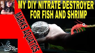 DIY NITRATE REACTOR VERSION 2 FOR FISH AND SHRIMP [upl. by Eiznekcm]