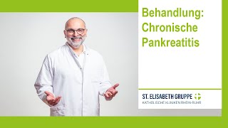 Chronische Pankreatitis Teil 4  Fragerunde mit dem Chefarzt der Allgemein und Viszeralchirurgie [upl. by Cis]