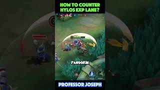 How to counter exp lane Hylos meta in Mobile Legends MLBB Hylos vs Yu Zhong [upl. by Tallou]