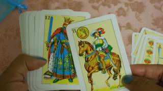 don clemente spanish playing game cards review used for divination [upl. by Daile]