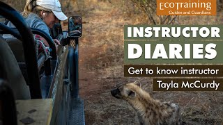 Instructor Diaries  Tayla McCurdy  EcoTraining [upl. by Alehtse996]