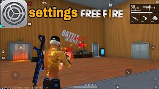 Free Fire OB42 Update Best Settings Sensitivity  Get MORE Headshots with these settings [upl. by Wey]