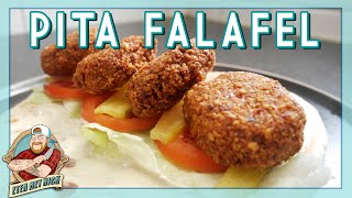 Pita Falafel van kontbonen  EtenmetNick  How to [upl. by Neilla328]