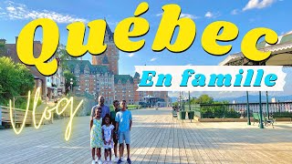 🇨🇦☀️ Vlog vie de Famille au Canada Un Après Midi En Famille au VieuxQuébec [upl. by Ehsom]