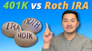 Roth 401k vs Roth IRA  Which One is Better for Early Retirement [upl. by Llednol]