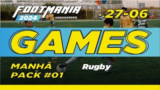 2706 Manhã I Rugby  FootMania  01 [upl. by Anewor843]