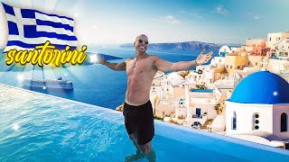 3 HOTELS IN 1 DAY ☀️  بدأت رحلتنا إلى الجزر اليونانية🇬🇷 [upl. by Aynnek]