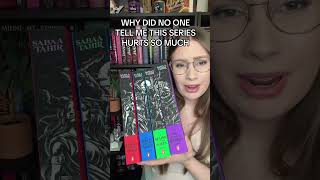 Why does this book hurt so much booktok anemberintheashes booktube bookworm bookish books [upl. by Acinok]