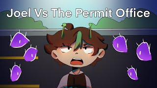 Joel Vs The Permit Office  Hermitcraft season 10 animation [upl. by Callas305]