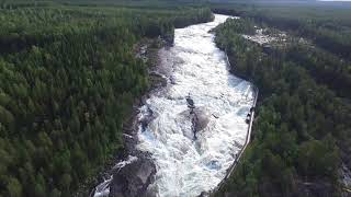 Storforsen Älvsbyn Sweden 2017 [upl. by Tatianna]