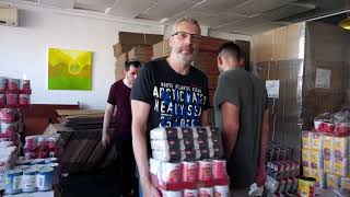 Providing Grocery Boxes to Displaced Israeli Families [upl. by Aittam]