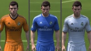 FIFA 14  Biggest Clubs New Kits  HD 1080p [upl. by Eyaj]