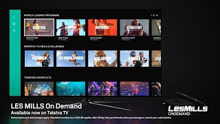 What’s New on Telstra TV®  LES MILLS On Demand [upl. by Noruq]