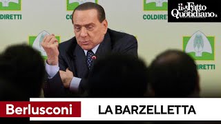 Berlusconi e la barzelletta sullagricoltore Poi il mistero finale di una battuta [upl. by Elise898]