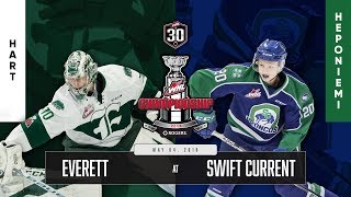 WHL IN 30  Everett Silvertips vs Swift Current Broncos – May 04 2018 [upl. by Bartlett]