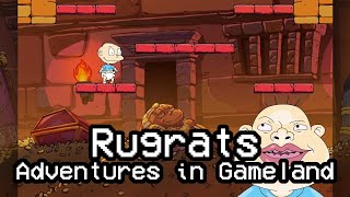 UN VIAJE AL PASADO DE LOS RUGRATS  Rugrats Adventures in Gameland  Gameplay en Español [upl. by Ainnet]