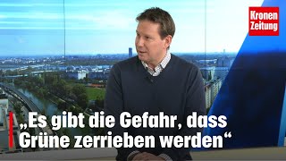 Politischer Dreikampf „Es gibt die Gefahr dass Grüne zerrieben werden“  kronetv NACHGEFRAGT [upl. by Magas]